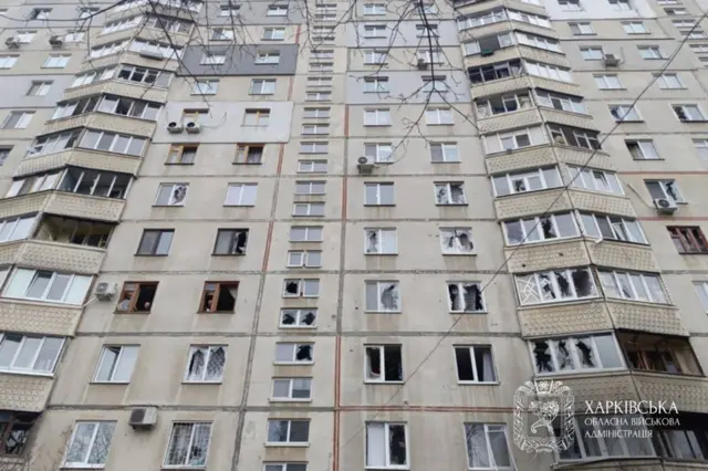 дом, во дворе которого упали дроны