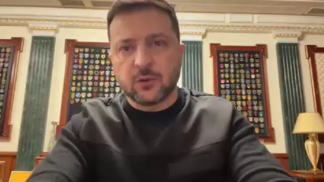 Зеленский, видеообращение