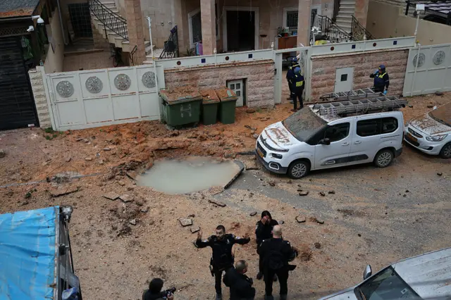 မတ်လ ၂၆ ရက် အီရန်တိုက်ခိုက်မှုအပြီး ကာဖာ ကာစင်းမြို့ မြင်ကွင်း