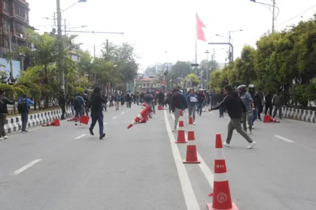 नेपाल में विरोध प्रदर्शन