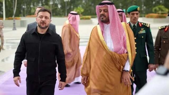 یوکرینی صدر اور مکہ ریجن کے نائب گورنر شہزادہ سعود بن مشعل بن عبدالعزیز