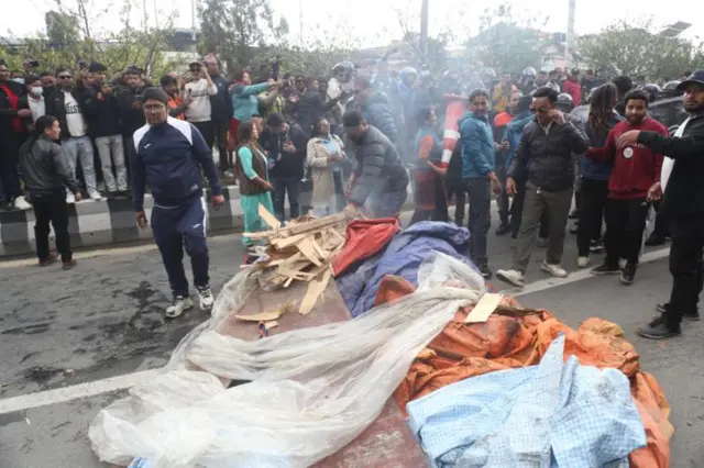 नेपाल में विरोध प्रदर्शन