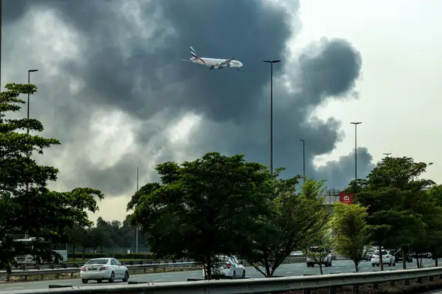 दुबई में ईरानी हमला