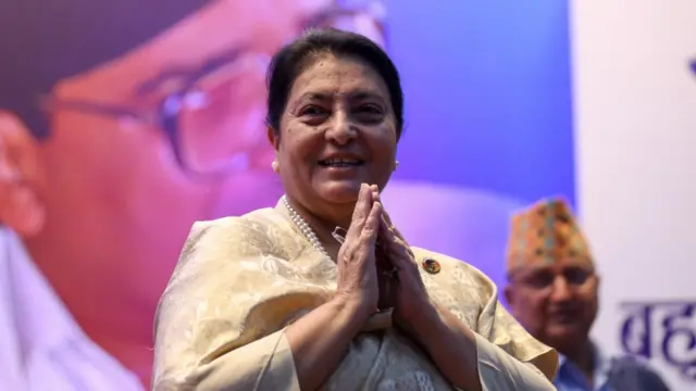 पूर्वराष्ट्रपति विद्यादेवी भण्डारी