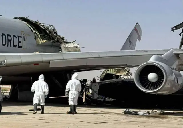 آواکس منهدم شده در عربستان