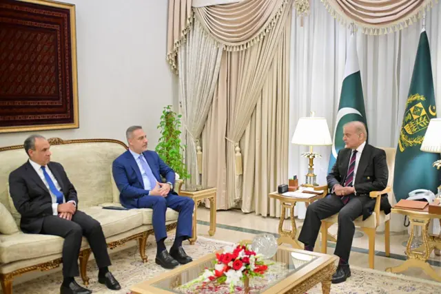 وزیرِاعظم شہباز شریف کی ترکی اور مصر کے وزرائےِ خارجہ سے ملاقات