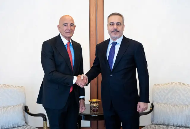 Tom Barrack ve Hakan Fidan