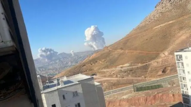 Tahran'da yükselen dumanlar