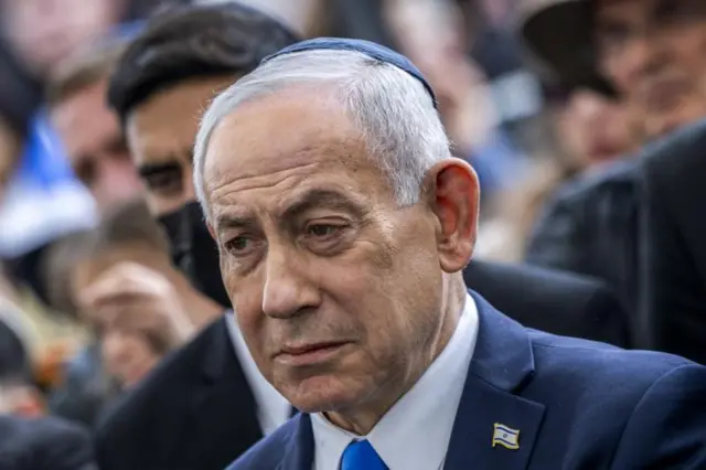 O primeiro-ministro israelense, Benjamin Netanyahu.
