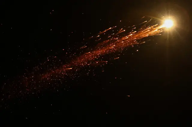 မတ်လ ၁၀ ရက်တုန်းက ဂျေရုဆလင် ကောင်းကင်မှာမြင်တွေ့ရတဲ့ အီရန်ဒုံးကျည်