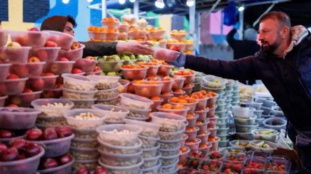 በለንደን የሚገኝ ገበያ