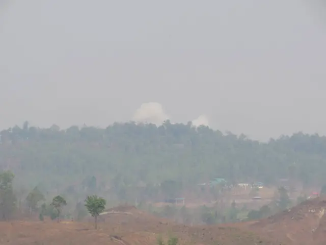 မတ်လ ၃၁ ရက်နေ့၊ ဝေါလေမြိုင်၊ ထီးသဲလယ်စခန်းတိုက်ပွဲမြင်ကွင်း