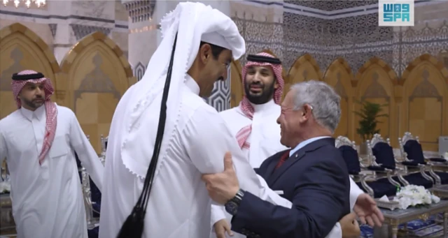 سعودی ولی عہد کی قطر اور اردن کے رہنماؤں سے ملاقات