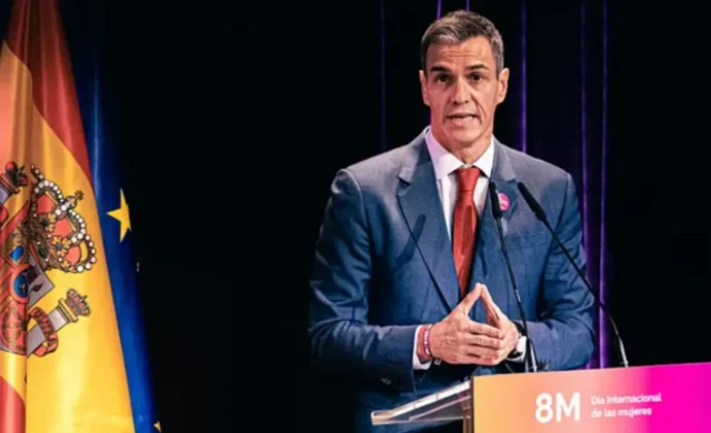 پیشتر پدرو سانچز، نخست‌وزیر اسپانیا