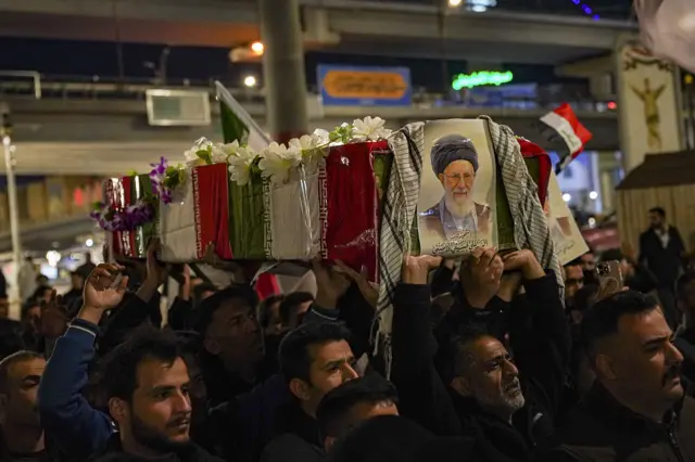 похоронная процессия в Ираке