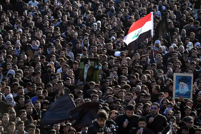 Мемориальная траурная церемония в Багдаде 1 марта