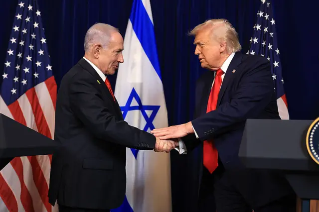 Netanyahu y Trump el pasado diciembre.