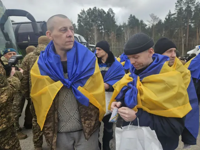 встреча военнопленных