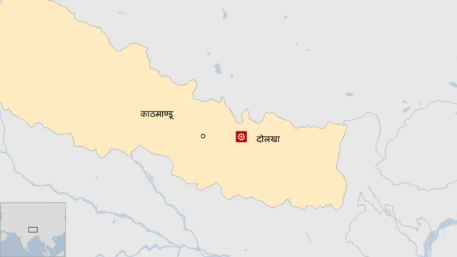 दोलखाको नक्सा