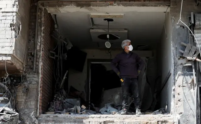 تهران - حملات هوایی - روز پنجم ۱۳ اسفند