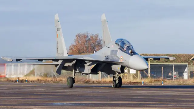 भारतीय वायुसेना का एक सुखोई विमान गुम