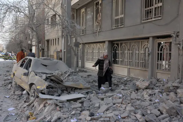 تهران - حملات هوایی - روز پنجم ۱۳ اسفند