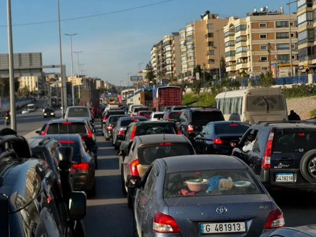 Beyrut'taki trafik