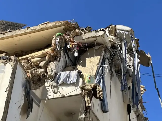 Destruição em Beirute
