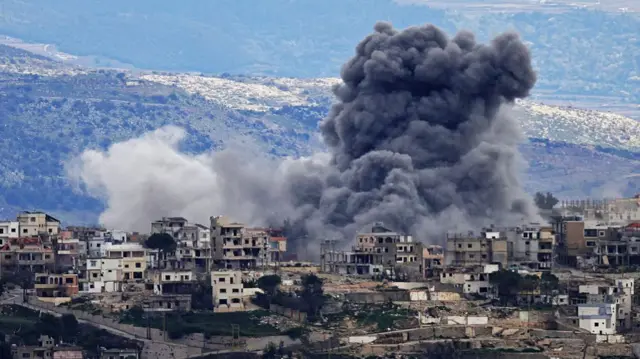 غارة على جنوب لبنان.