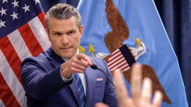 যুক্তরাষ্ট্রের প্রতিরক্ষামন্ত্রী পিট হেগসেথ