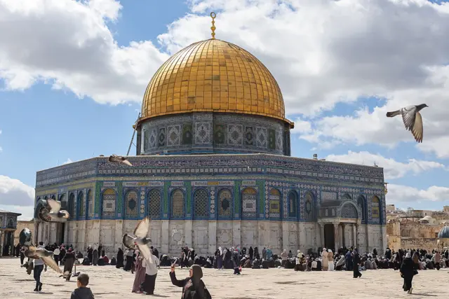 مسجد قبة الصخرة في القدس