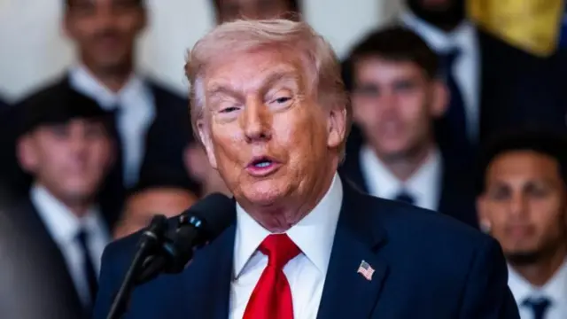 O presidente americano, Donald Trump