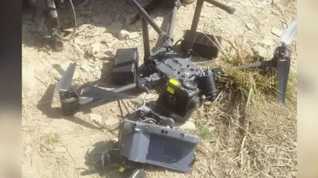 غورځول شوې ډرون الوتکه