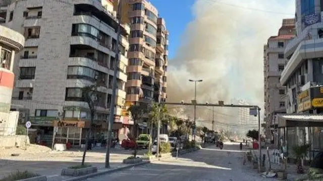 Explosão em Beirute