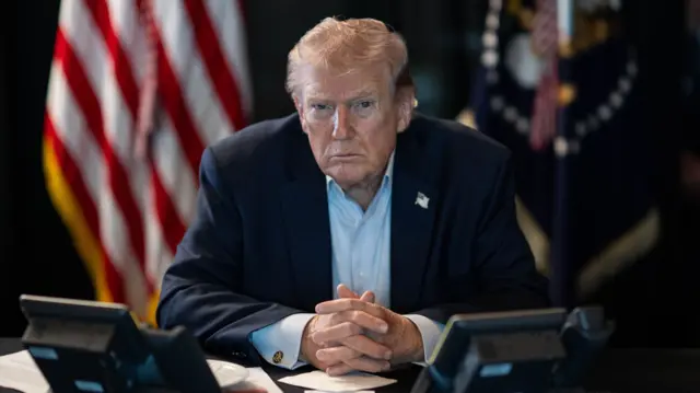 دونالد ترامپ رئیس‌جمهور‌ آمریکا