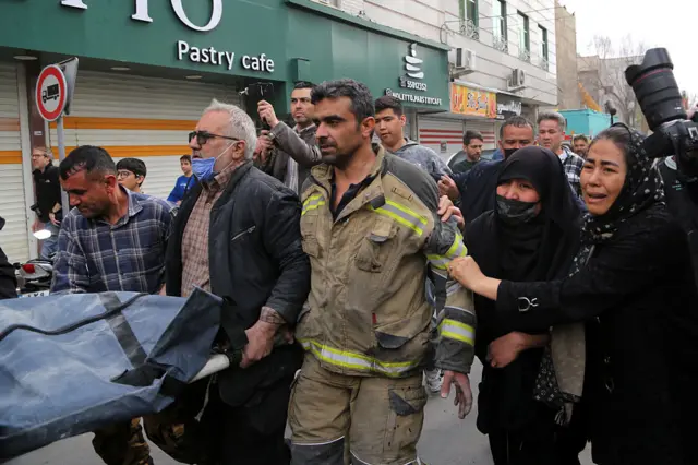 خانواده‌های عزادار در ایران