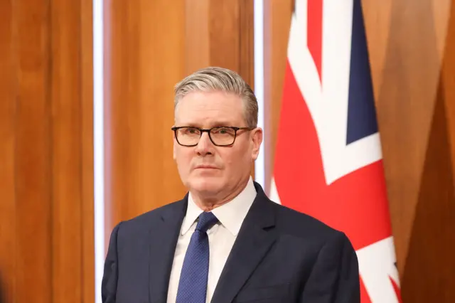 যুক্তরাজ্যের প্রধানমন্ত্রী স্যার কিয়ের স্টারমার