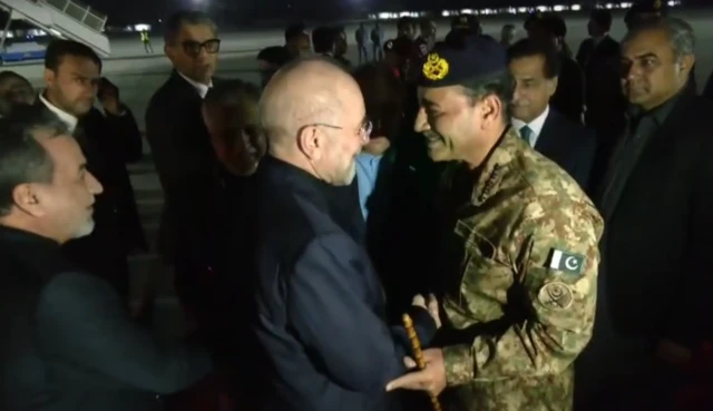 ایرانی وفد، پاکستان