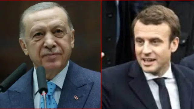 রেচেপ তাইয়েপ এরদোয়ান ও এমানুয়েল ম্যাক্রঁ