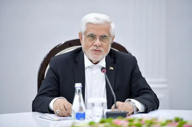 ইরানের ফার্স্ট ভাইস প্রেসিডেন্ট মোহাম্মদ রেজা আরেফ