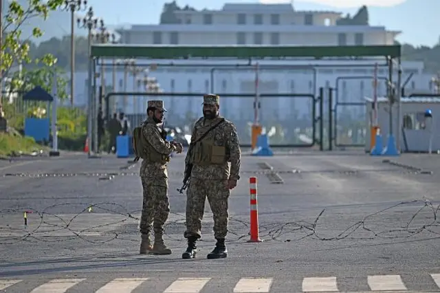 इस्लामाबाद में कड़ी सुरक्षा व्यवस्था