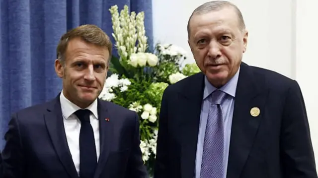 फ्रांस के राष्ट्रपति इमैनुएल मैक्रों ने युद्धविराम समझौते पर तुर्की और सऊदी अरब के नेताओं से बात की है (फ़ाइल फ़ोटो)