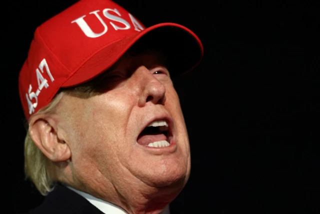 الرئيس الأمريكي، دونالد ترامب