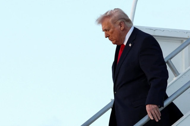 الرئيس الأمريكي، دونالد ترامب