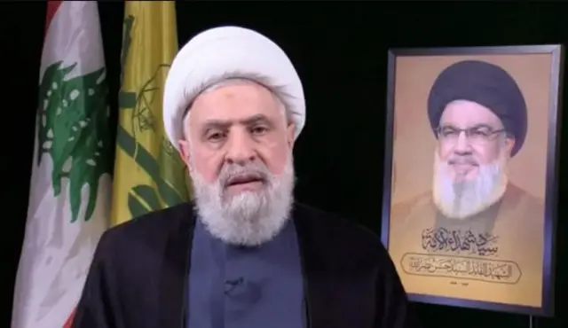 الأمين العام لحزب الله في لبنان نعيم قاسم (أرشيفية).