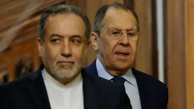 सर्गेई लावरोव और अब्बास अराग़ची