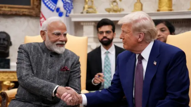 नरेंद्र मोदी और डोनाल्ड ट्रंप