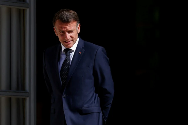 الرئيس الفرنسي، ايمانويل ماكرون