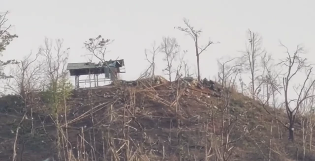 ဧပြီ ၁၃ ရက်နေ့ မရှီကထောင်တိုက်ပွဲမြင်ကွင်း