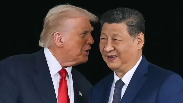 डोनाल्ड ट्रंप और शी जिनपिंग
